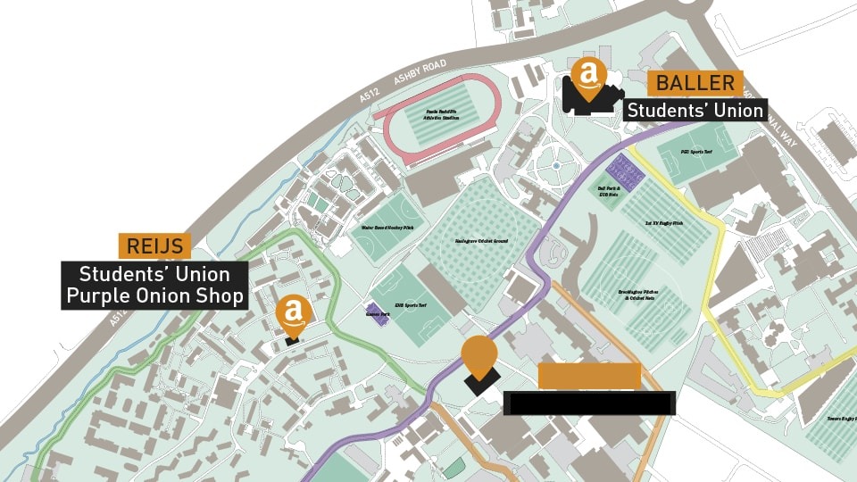 amazon locker map